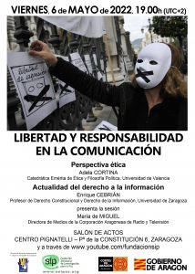 Libertad y responsabilidad en la comunicación @ Centro Pignatelli | Zaragoza | Aragón | España