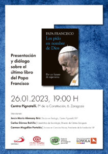 Les pido en nombre de Dios - Presentación del libro @ Centro Pignatelli | Zaragoza | Aragón | España
